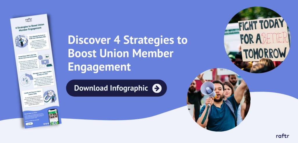 Infographic – 4 Strategies to Boost Union Member Engagement